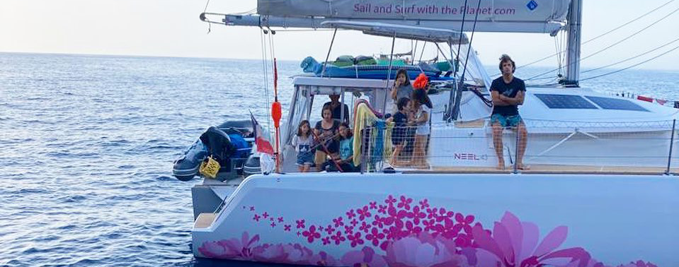 Traverser l’Atlantique sur un NEEL 43 ?  Un jeu d’enfants ! - Témoignage de la famille SAIL AND SURF 3